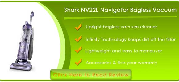 Shark NV22L Navigator Upright Bagless Vacuum Cleaner